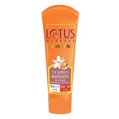 Lotus Safe Sun SPF 50 UV Screen Matte Gel 30 g