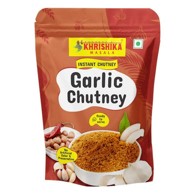 Khrishika Garlic Instant Chutney 80 g