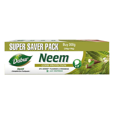 Dabur Neem Germ Protection Toothpaste (200 g+ 100 g)