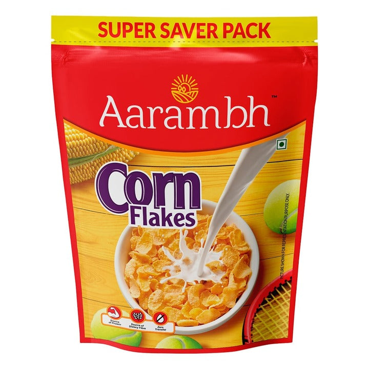 Aarambh Corn Flakes 875 g