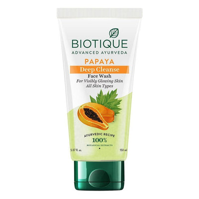 Biotique Ayurveda Papaya Deep Cleanse Face Wash 150 ml