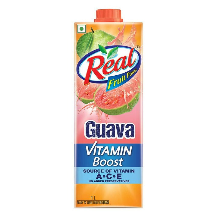 Real Fruit Power Vitamin Boost Guava Juice 1 L