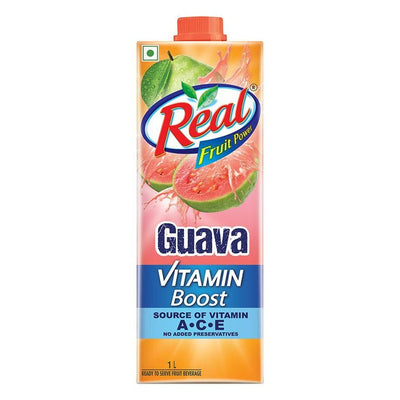 Real Fruit Power Vitamin Boost Guava Juice 1 L