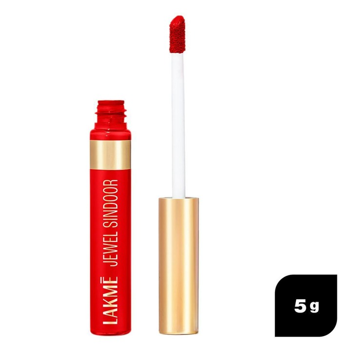 Lakme Jewel Liquid Sindoor, Red 5 ml
