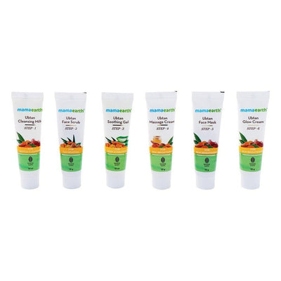 Mamaearth Ubtan With Turmeric&Saffron Facial Kit 20 ml+ 40 g