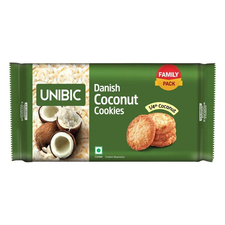 Unibic Danish Coconut Cookies Family Pack 270 g
