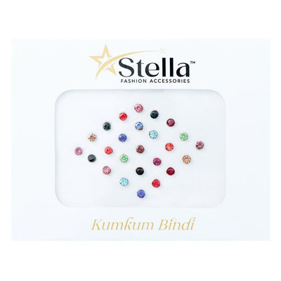 Stella Multicolor Stone Kumkum Bindi Small 25 U