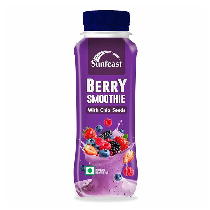 Sunfeast Berry Smoothie with Chia Seeds 300ml