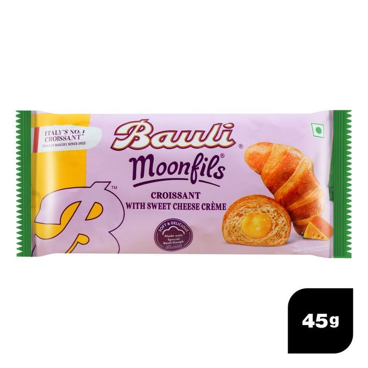 Bauli Moonfils Veg Sweet Cheese Cream Croissant 45 g