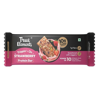 True Elements Trippin on Strawberry Protein Bar 50 g