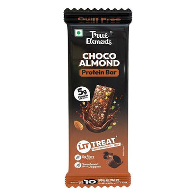 True Elements Choco Almond Protein Bar 40 g