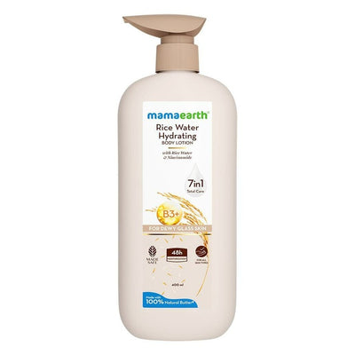 Mamaearth Rice Water Hyderating Body Lotion 400 ml