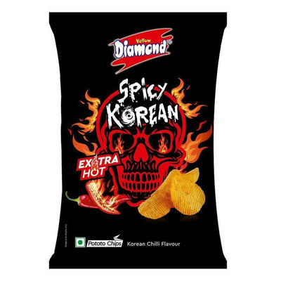 Yellow Diamond Korean Chilli Potato Chips 75 g