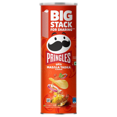 Pringles Desi Masala Tadka Potato Crisps 134 g