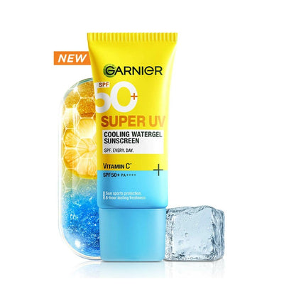 Garnier Super UV SPF50 Cooling Water Gel Sunscreen 60 ml