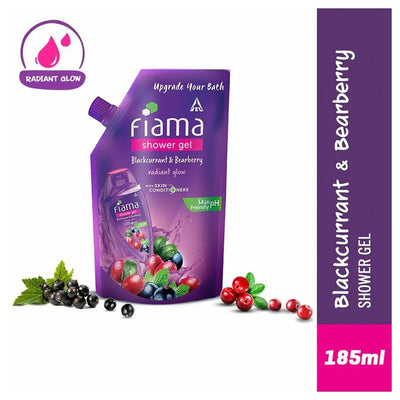 Fiama Blackcurrant & Bearberry Shower Gel 185 ml Pouch