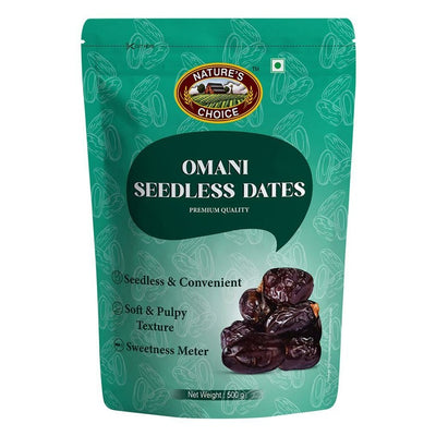 Nature's Choice Omani Seedless Dates 500 g