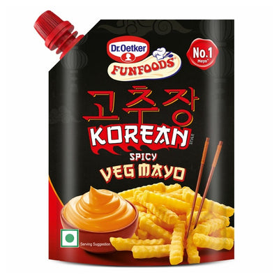 Funfoods Korean Style Spicy Veg Mayo 80 g
