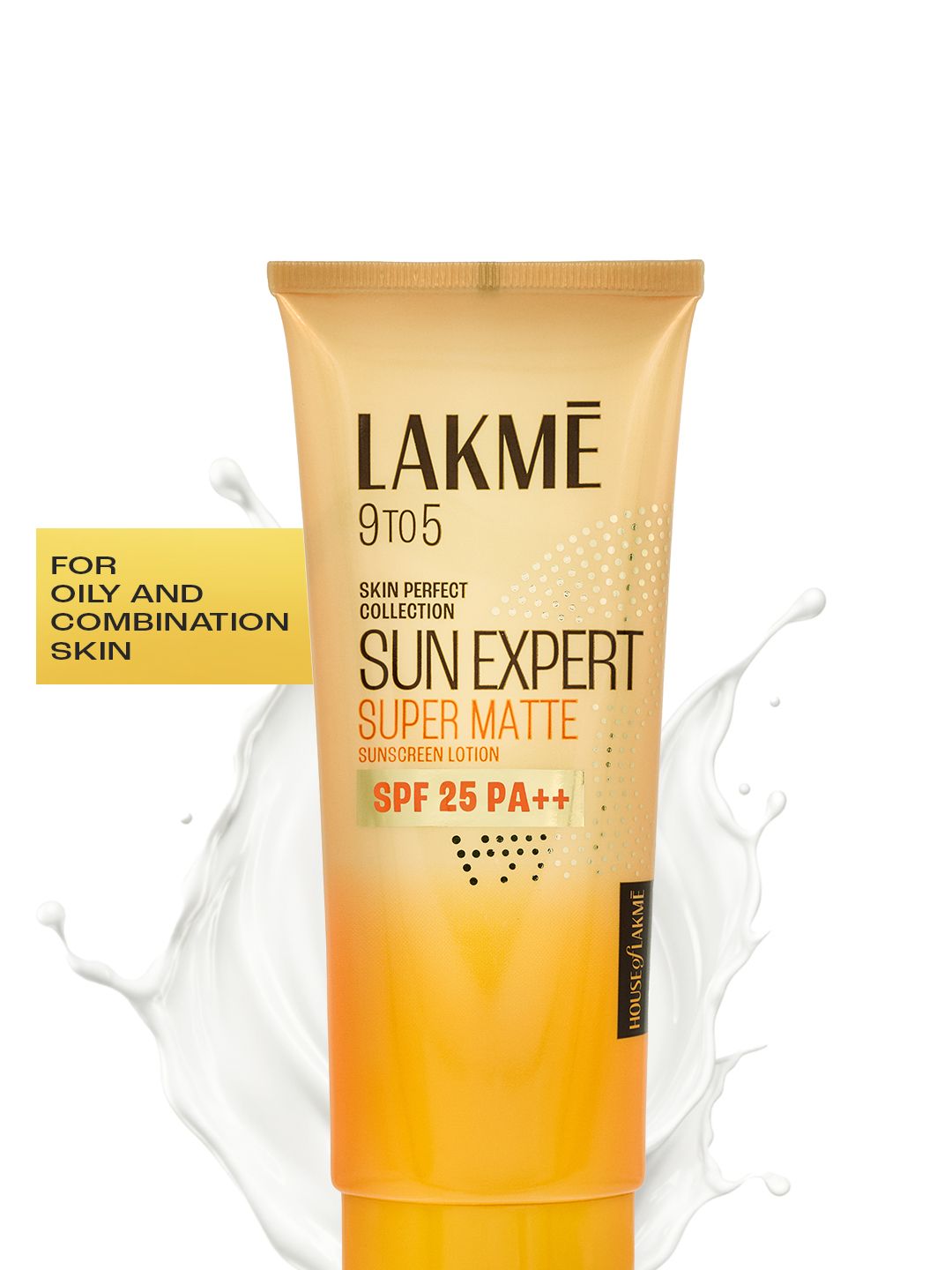 Lakme Sun Expert SPF 25 PA++ Super Matte Lotion Sunscreen Lightweight Non Sticky - 50ml
