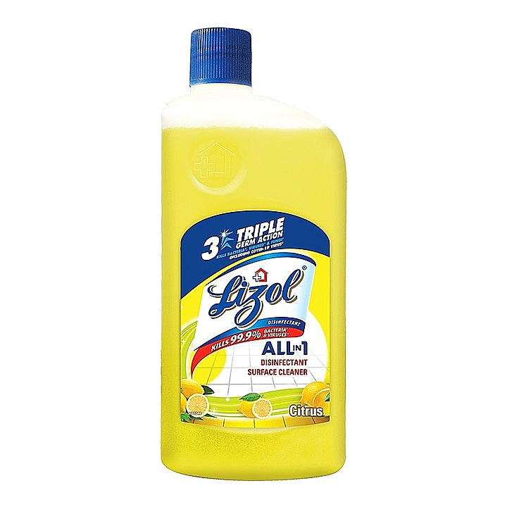 Lizol Disinfectant Surface Cleaner - Citrus : 1 L