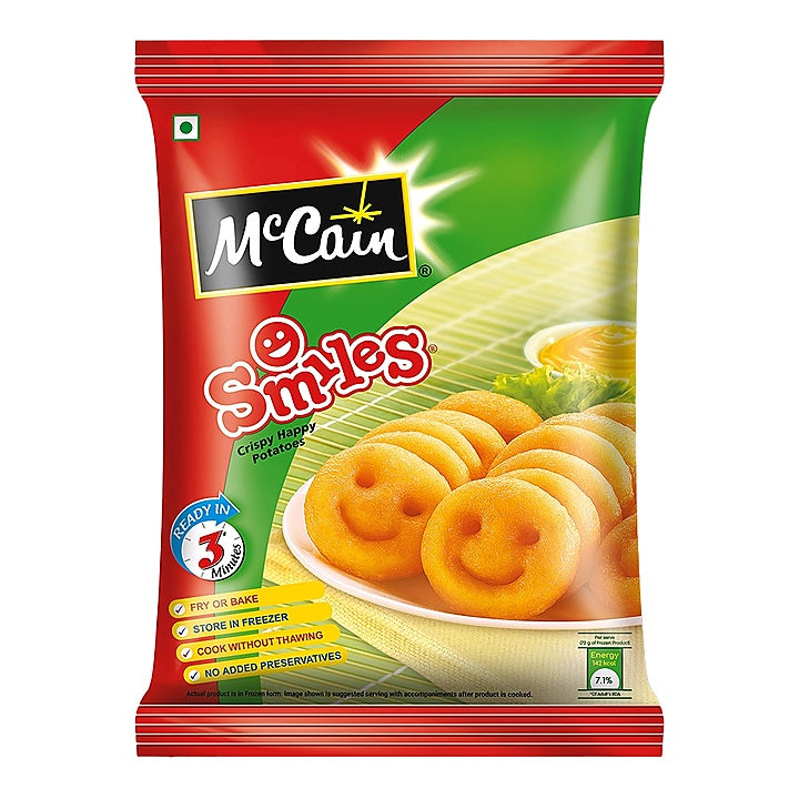 McCain Smiles - Crispy Happy Potatoes : 750 g