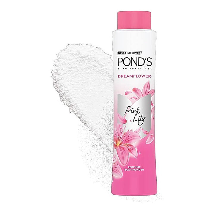 Pond's Dreamflower Fragrant Talcum Powder - Pink Lily : 300 g