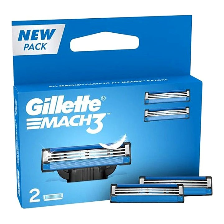 Gillette Mach3 Cartridge 2 pcs