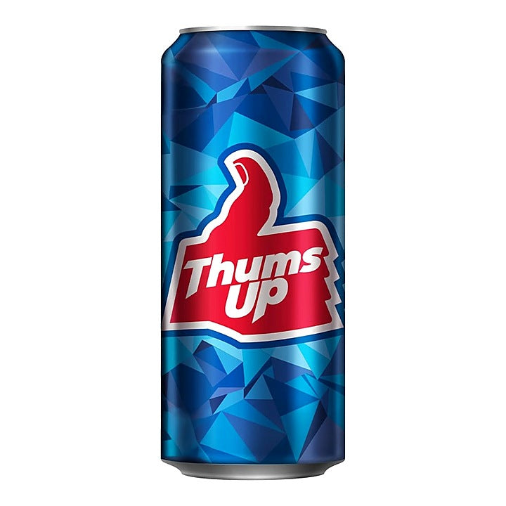 Thums Up Carbonated Soft Drink Can 300 ml