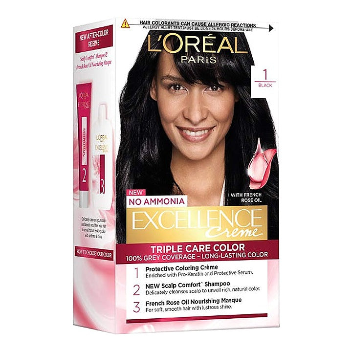 L'Oreal Paris Excellence Natural Black 1 172 ml