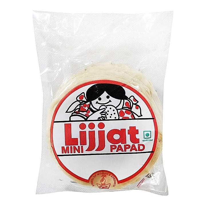 Lijjat Mini Udad Papad 200 g