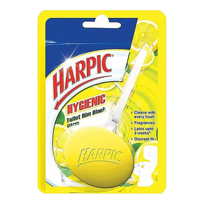 Harpic Hygienic Toilet Rim Block Citrus 26 g
