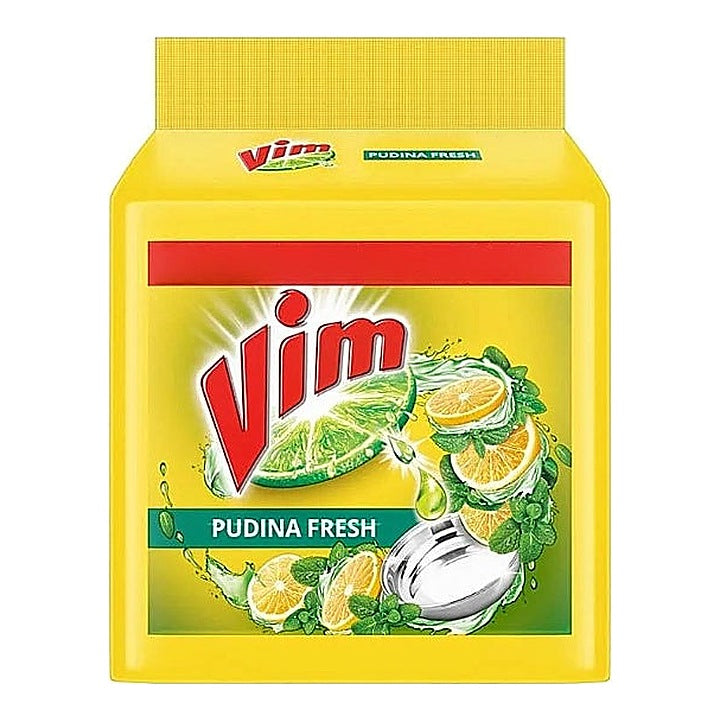 Vim Dishwash Anti Smell Pudina Bar 5x190 g