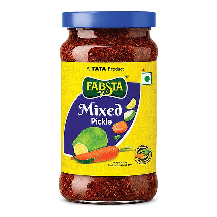 Fabsta Mixed Pickle Bottle, 300 g