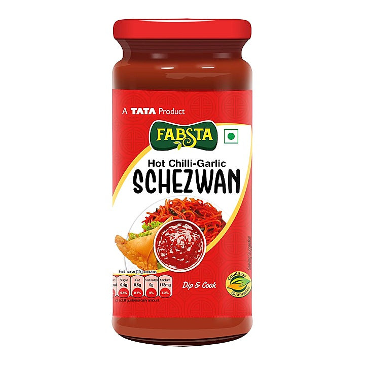 Fabsta Hot Chilli Garlic Schezwan, 500 g