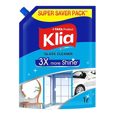 Klia Glass Cleaner Refill Pouch, 1 L