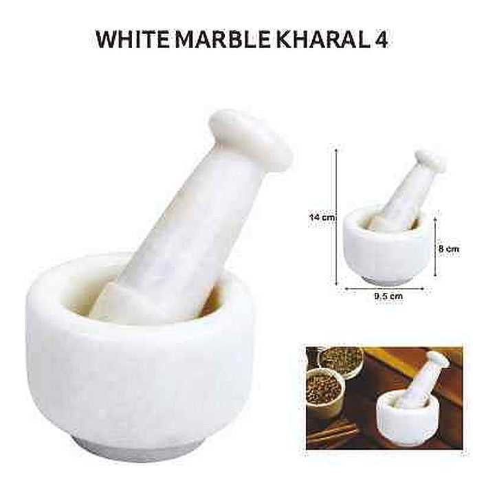 Smartle White Marble Kharal No.04 1 pc