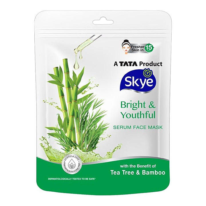 Skye Bright & Youthful Face Serum Mask, Pack of 1