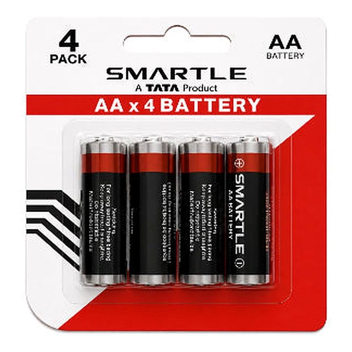 Smartle AA Batteries Carbon Zinc pack of 4