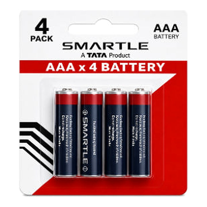 Smartle AAA Batteries Carbon Zinc pack of 4