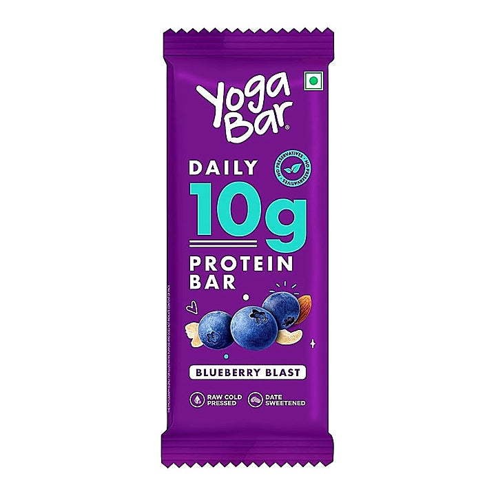 Yogabar Blueberry Blast Protein Bar 50 g