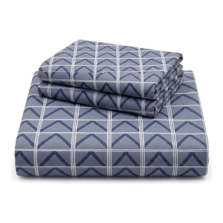 Smartle Celebration Double Bedsheet Mountain Peak Grey 1 pc