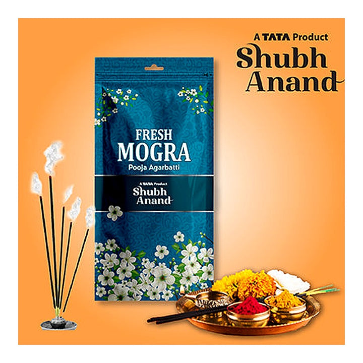 Shubh Anand Zipper Agarbatti Mogra 135 g