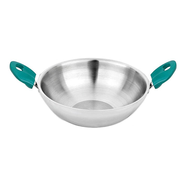 Smartle Triply Kadai Colour Handle 20 Cm 1 Pc