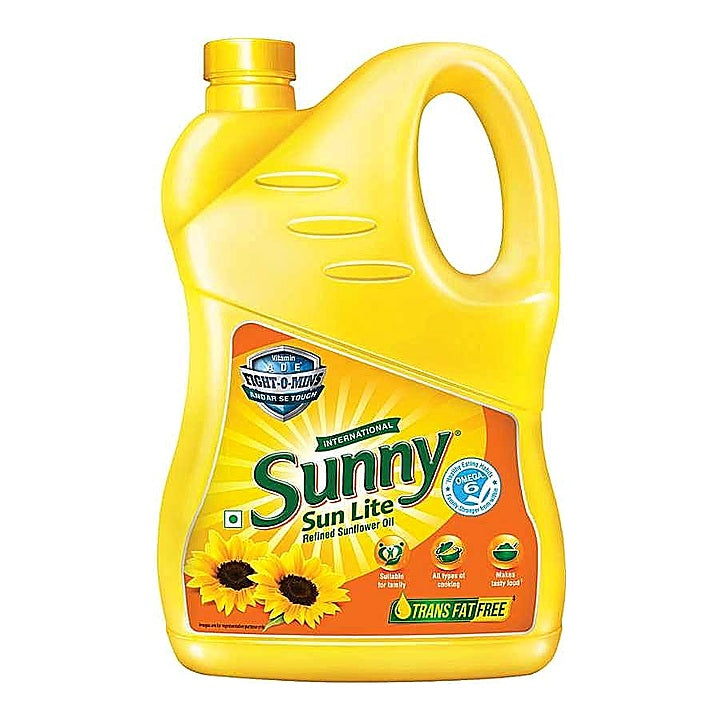 Sunny Sun Lite Refined Sunflower Oil : 4.3 kg