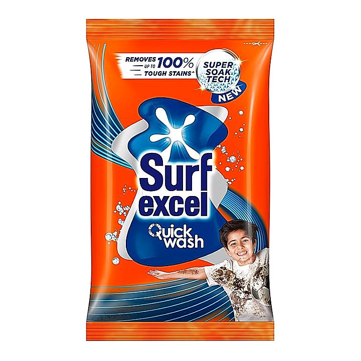 Surf Excel Quick Wash Detergent Powder : 2 kgs