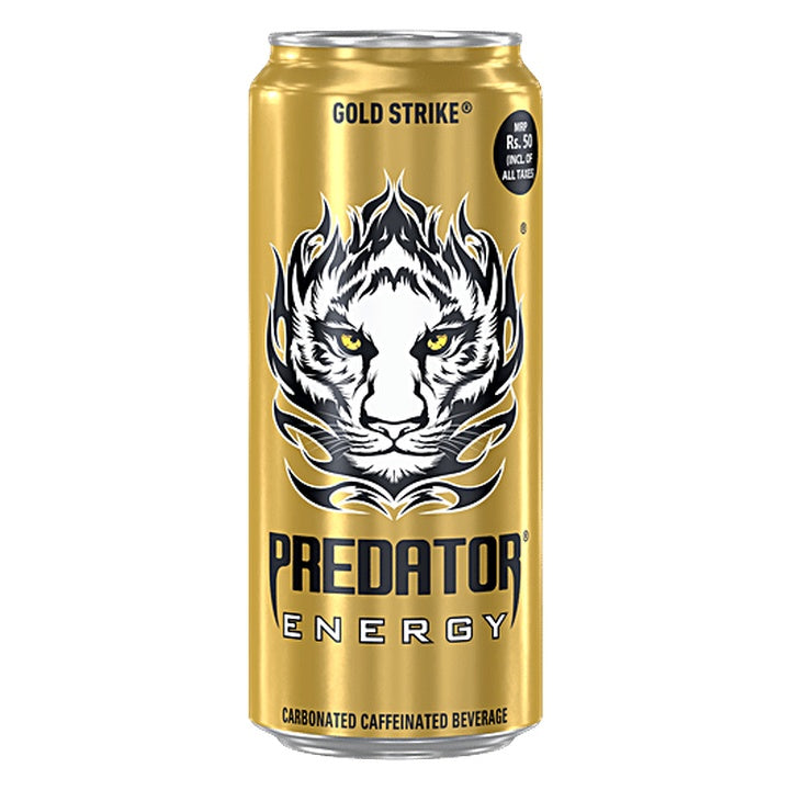 Predator Energy Drink - Carbonated Caffeinated Beverage (300 ml)