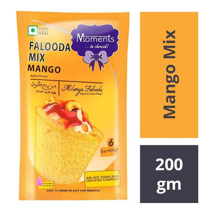 Moments Falooda Mix Mango : 200 g