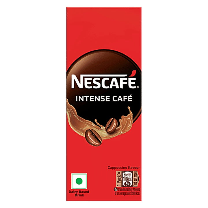 Nescafe Ready To Drink Cold Coffee - Intense Cafe Cappucino (180 ml)