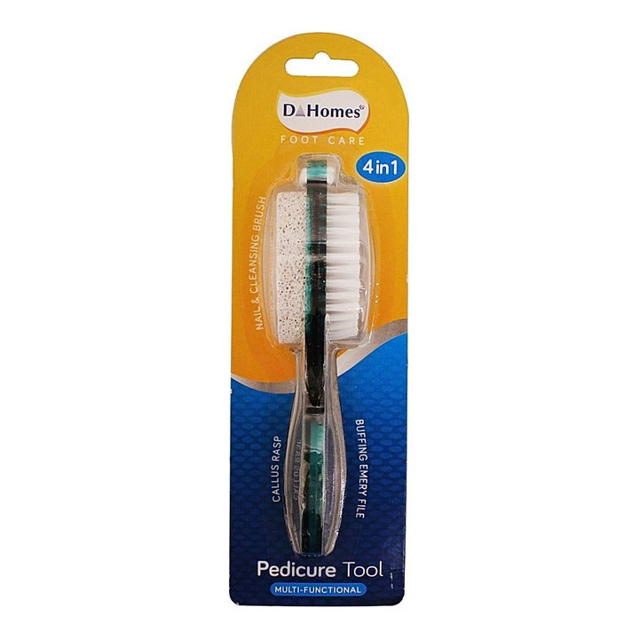 D Homes 4 in 1 Plastic Foot Pedicure Tool - Assorted: 1 Unit
