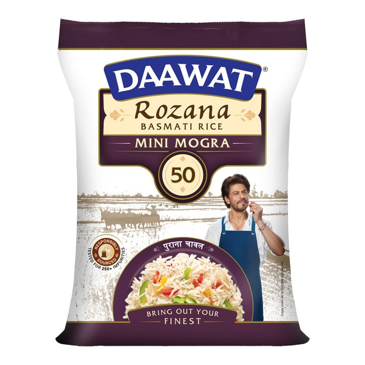 Daawat Rozana Mini Mogra Basmati Rice (Broken) : 5 kg
